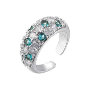 White Gold Color Lvzuan Ring