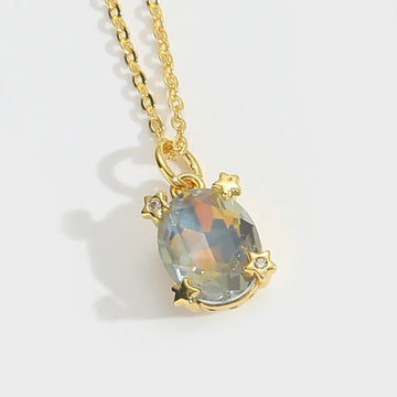Gray Oval
