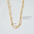  Small Square Double-Layer Chain