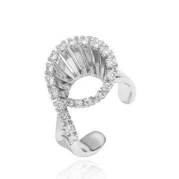 Style C White Gold Color One Ring