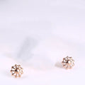  A Pair of Rose Gold Earrings
