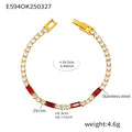  E594-Jacinth Bracelet 16.5cm