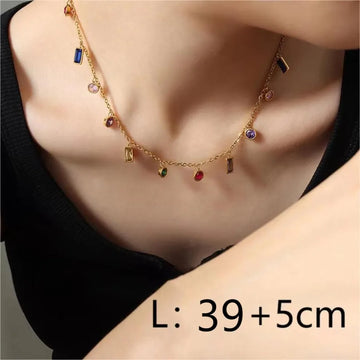 High Color Retention Color Necklace