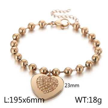 a Rose Gold Bracelet-KB167276-Z