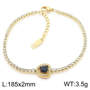 Gold Black Bracelet