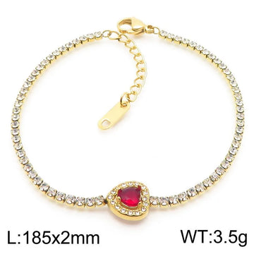 Golden Red Bracelet