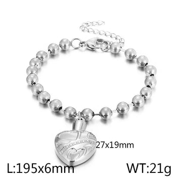 B Steel Bracelet-KB167289-Z