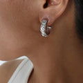  F782-Steel Earrings