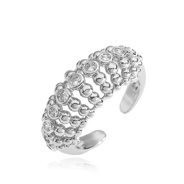 Style F White Gold Color Ring