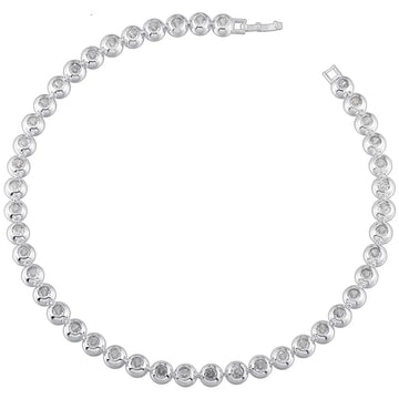 White Gold Color Necklace