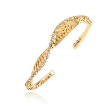 Style H Gold Bracelet