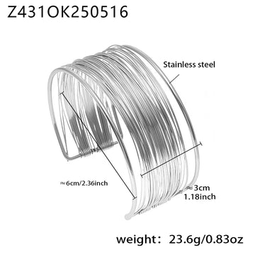Z431-Steel Bracelet-Small