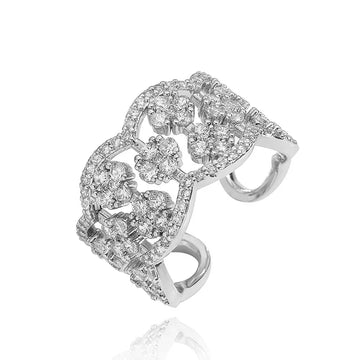 Style E White Gold Color One Ring