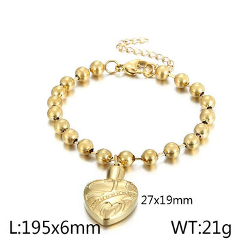 Style B Gold Bracelet-KB167288-Z